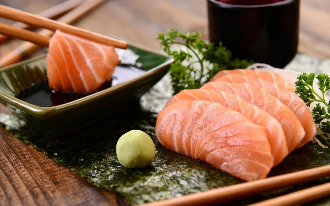 Fish is one of the staples of the Japanese diet, with the exception of fatty varieties like salmon. 