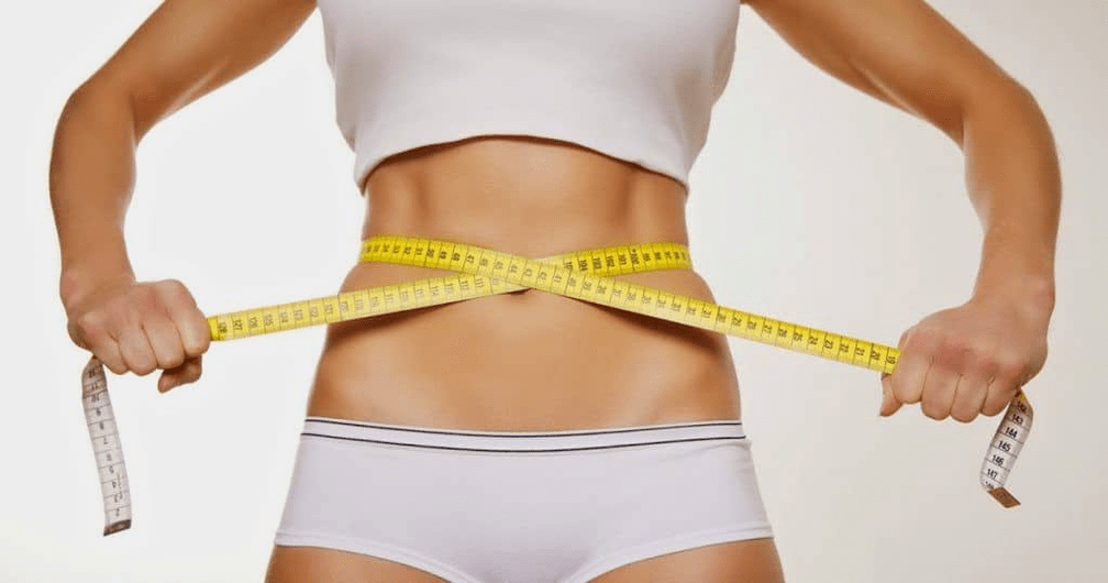 Measure your waist circumference in one centimeter after weight loss